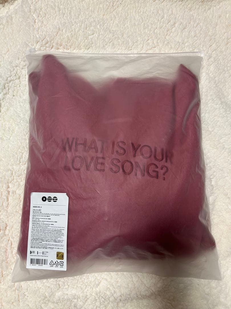 BTS ARIRANG POPUP フード付きパーカー Lサイズ