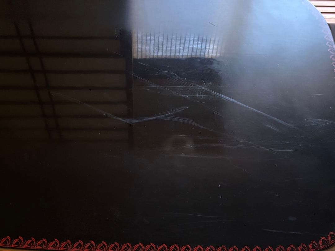 モリシゲ座敷机漆塗りの高級座卓座敷机アンティークテーブル昭和レトロ