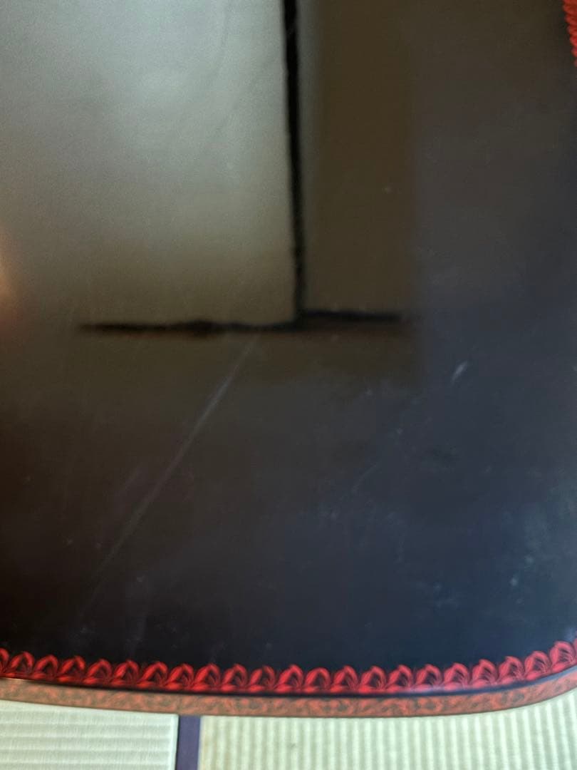 モリシゲ座敷机漆塗りの高級座卓座敷机アンティークテーブル昭和レトロ