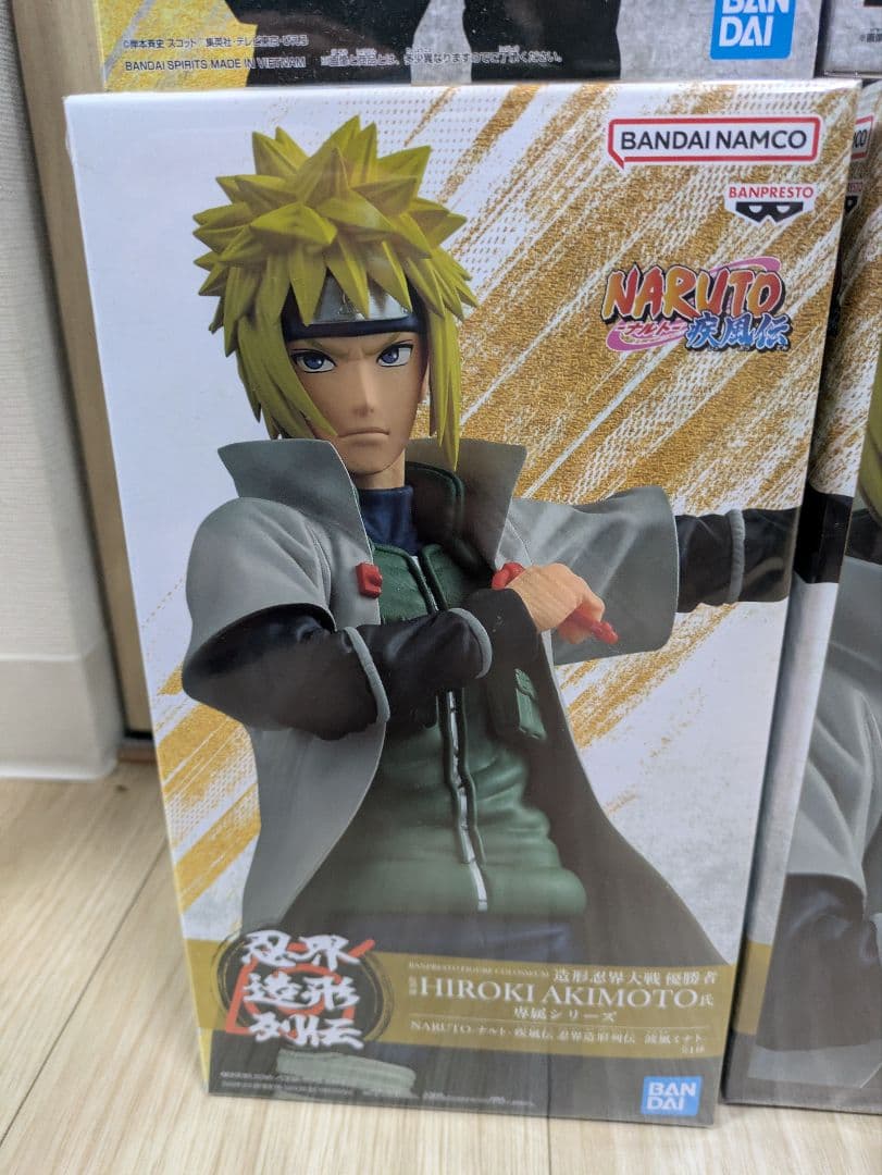 【新品】NARUTO 忍界造形列伝 うずまきボルト 波風ミナト ２種４体セット