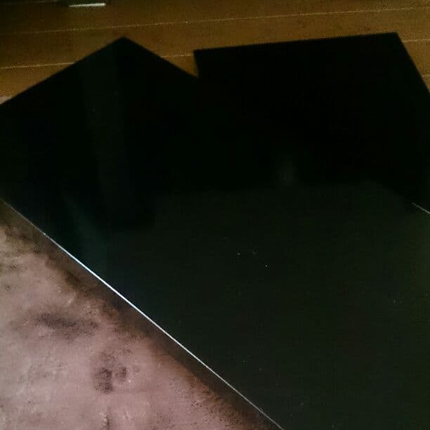 黒塗り板  ２枚セット