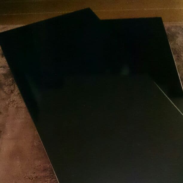 黒塗り板  ２枚セット