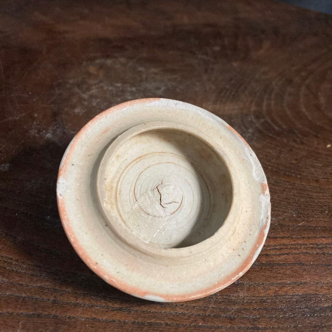 蒐集処分セール❗️【ギャラリー三益】古美術　元〜明初染付　芙蓉紋共蓋小壺