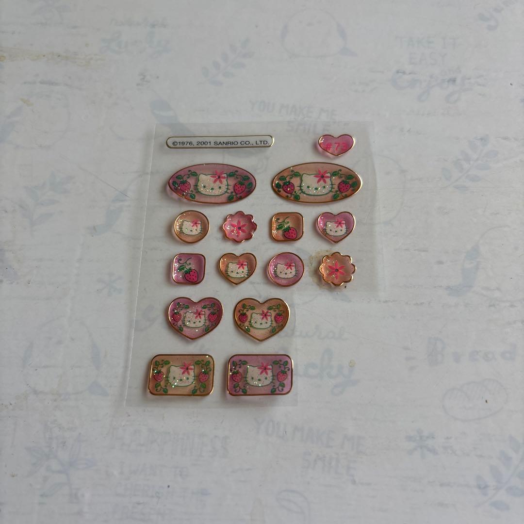 ハローキティ レトロシール　貴重品