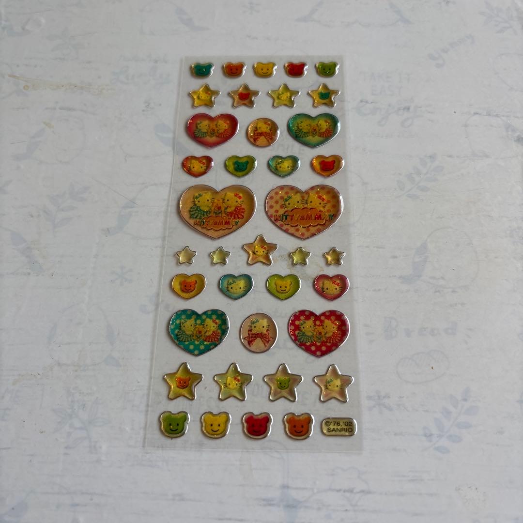 ハローキティ レトロシール　貴重品