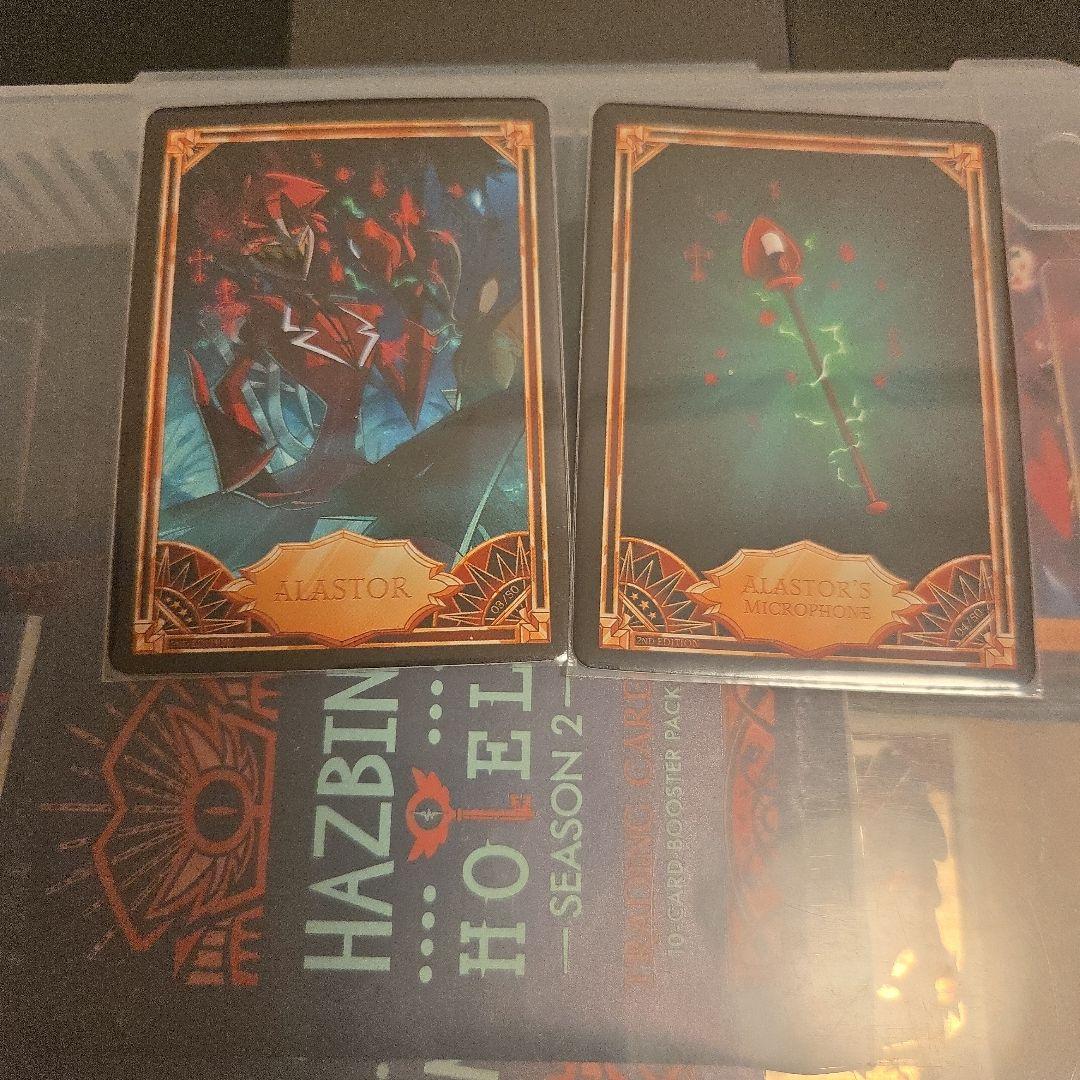 ハズビンホテル トレカ アラスターAlastor トレーディングカード2枚セット