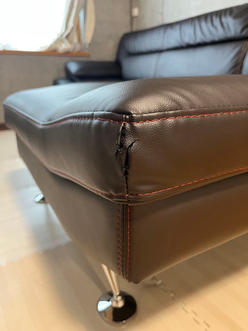 カウチソファ　その① 3人掛け