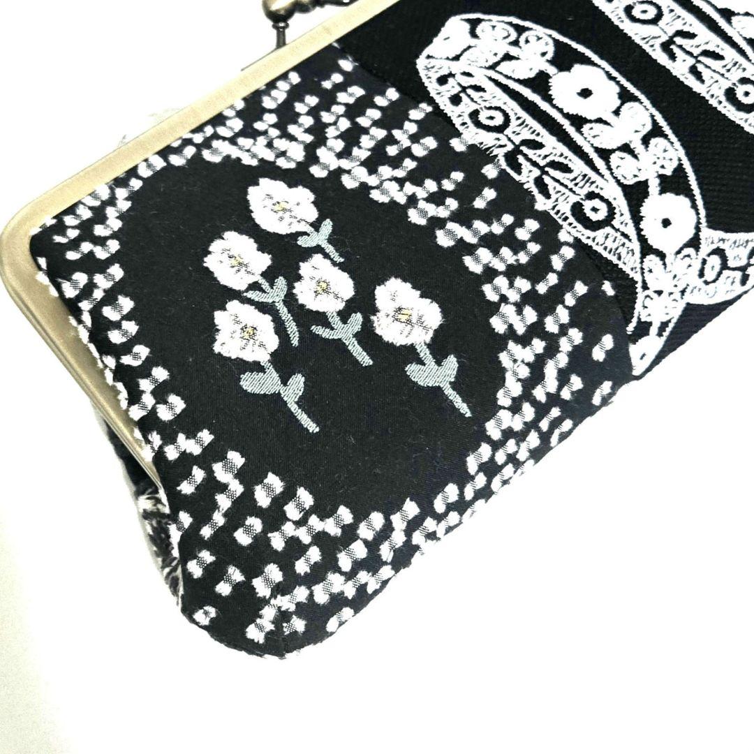 ミナペルホネンハンドメイド　親子がま口長財布　S