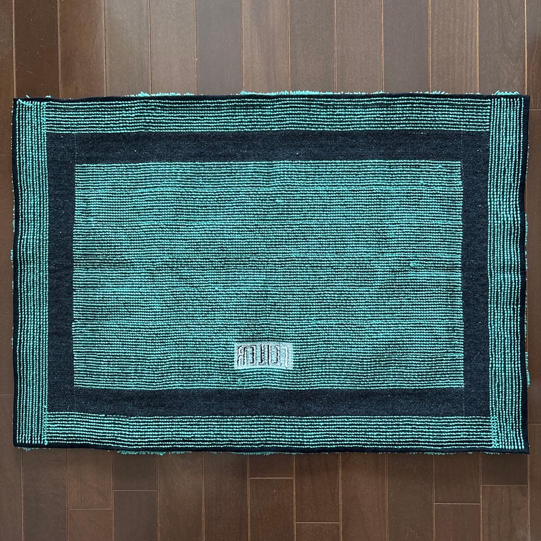 FEILER アネモネ　バスマット　フェイラー　花柄　緑　グリーン系　玄関マット