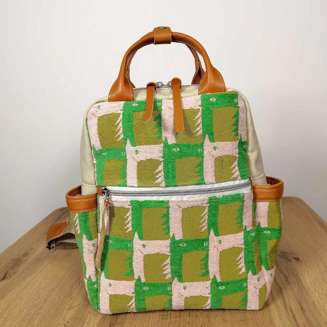 【専用】ミナペルホネン/サラブレッドマスタード/ボストン型トートリュック本革