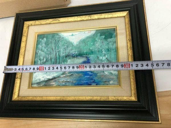 購入前確認 油絵 作者不明 芸術 風景画 インテリア小物 おしゃれ 装飾