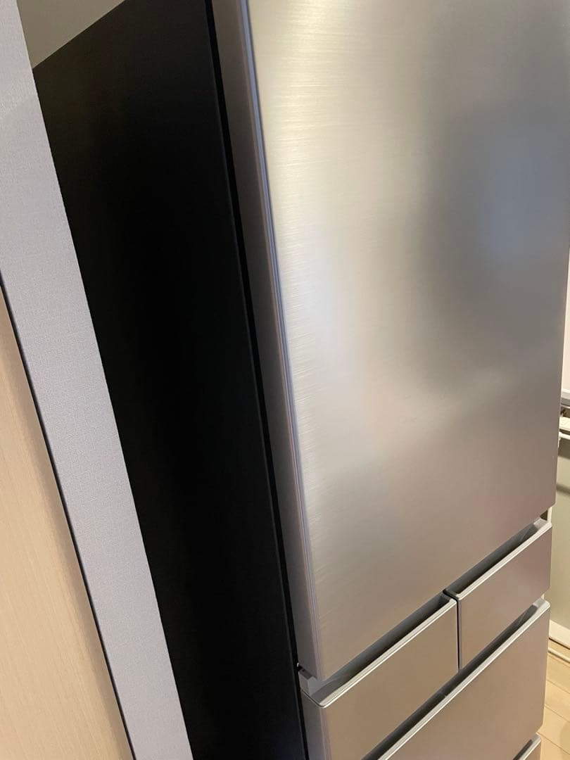 HITACHI マットシルバーシングルドア冷蔵庫　470L 2023年製　5ドア