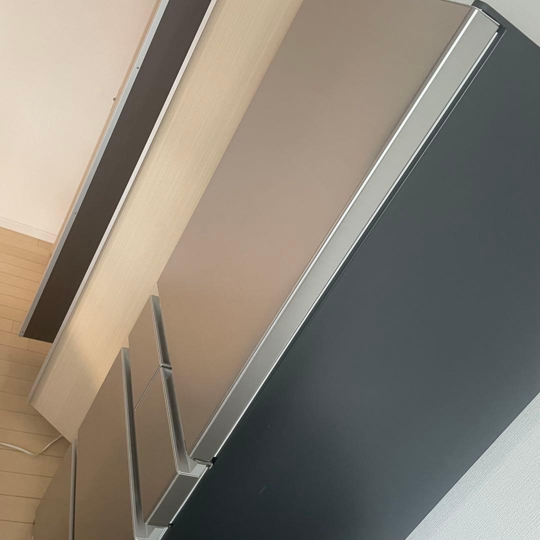 HITACHI マットシルバーシングルドア冷蔵庫　470L 2023年製　5ドア