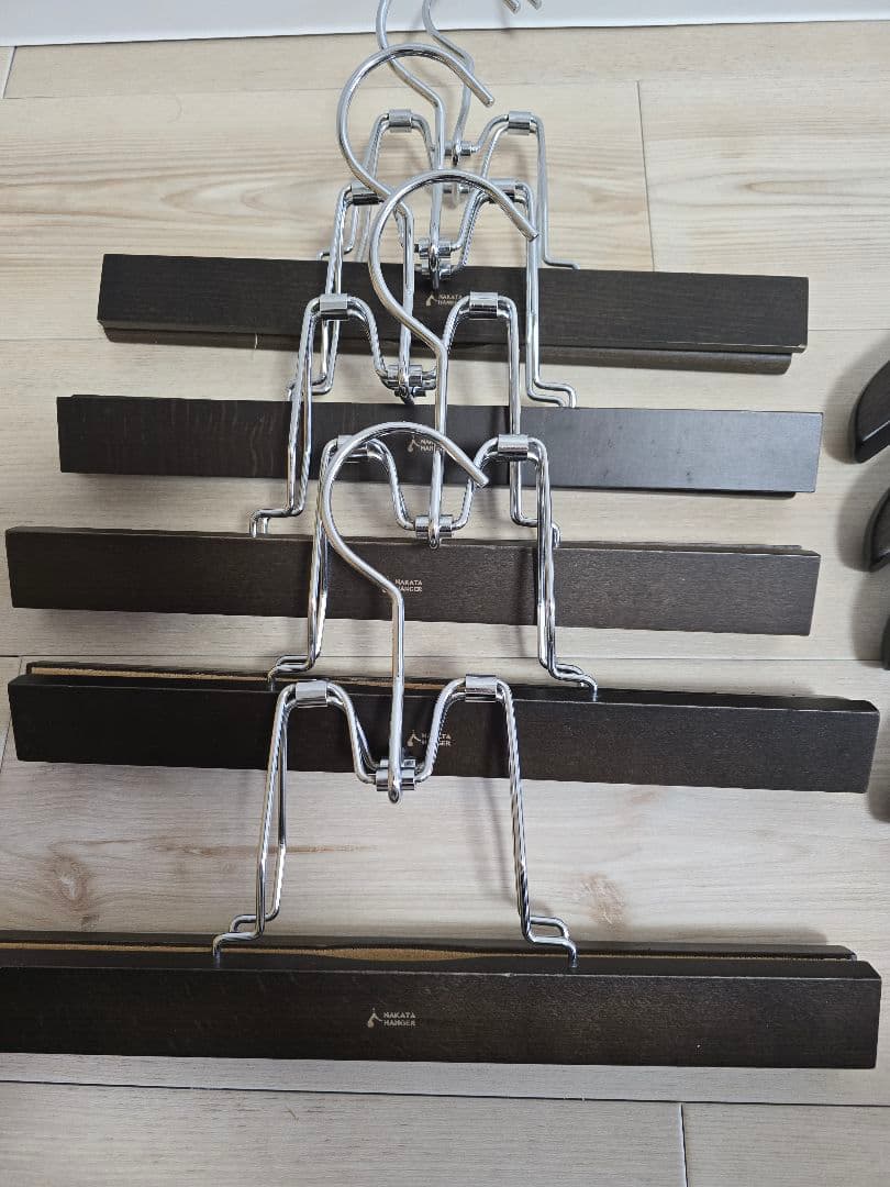 NAKATA HANGER シャツ、ズボン吊りハンガーセット ナカタハンガー