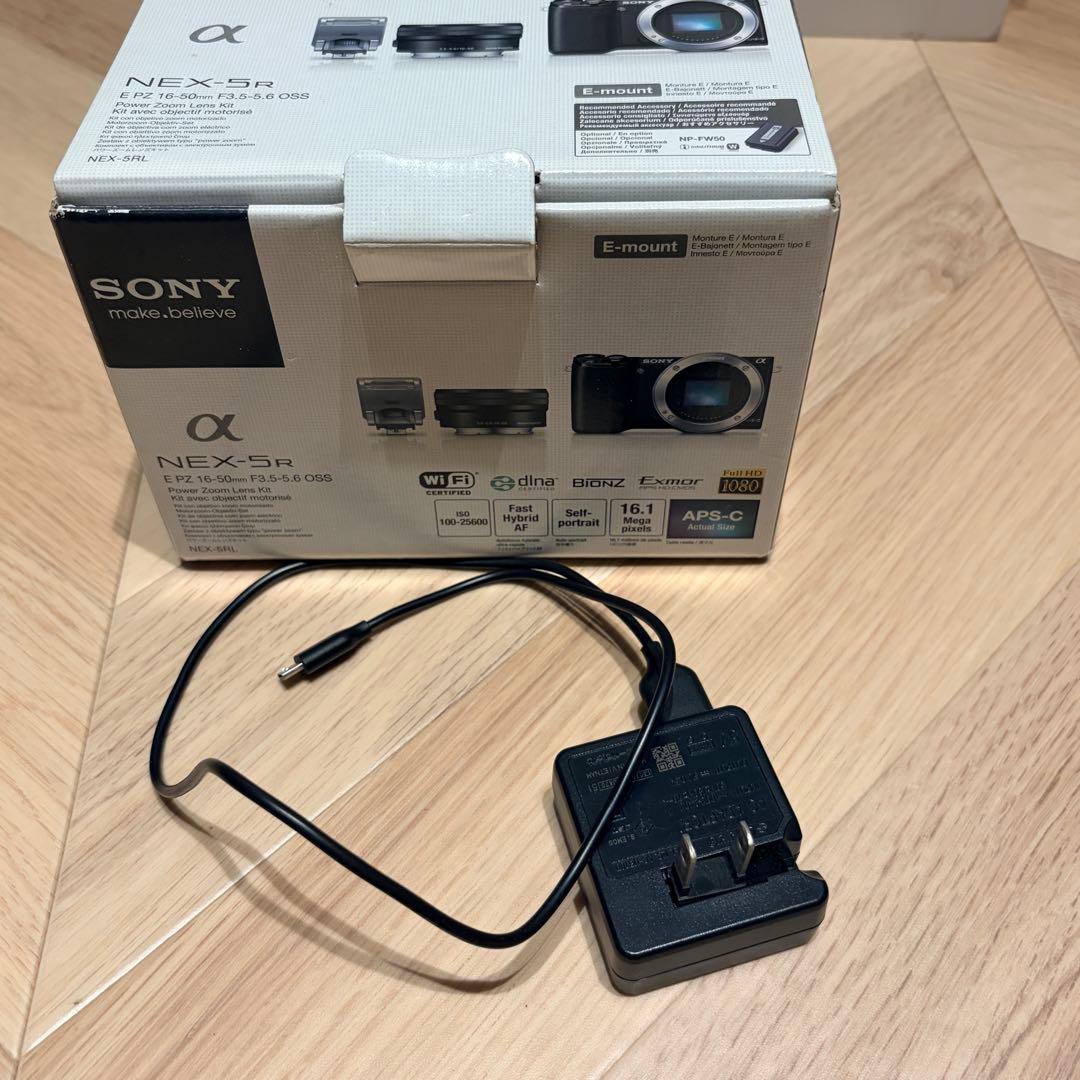 SONY NEX-5R ミラーレス SELP1650 EVF FDA-EV1S付