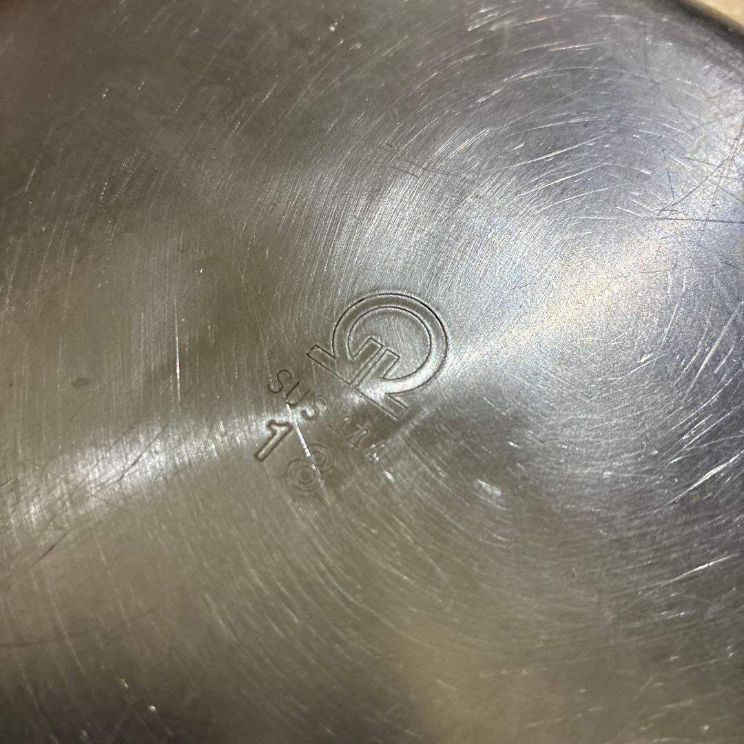 SAスーパーデンジステンレスSUS444ソテーパン浅型片手鍋18cm