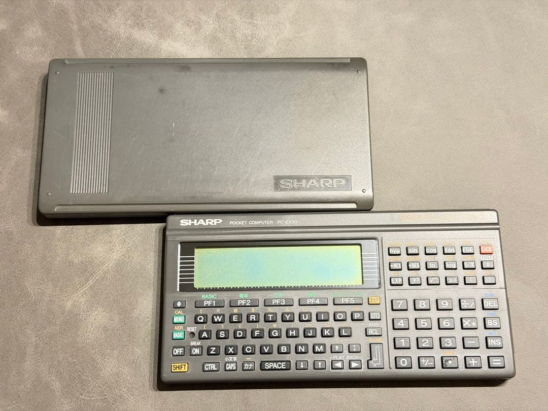【良品】SHARP PC-E500 ポケットコンピュータ