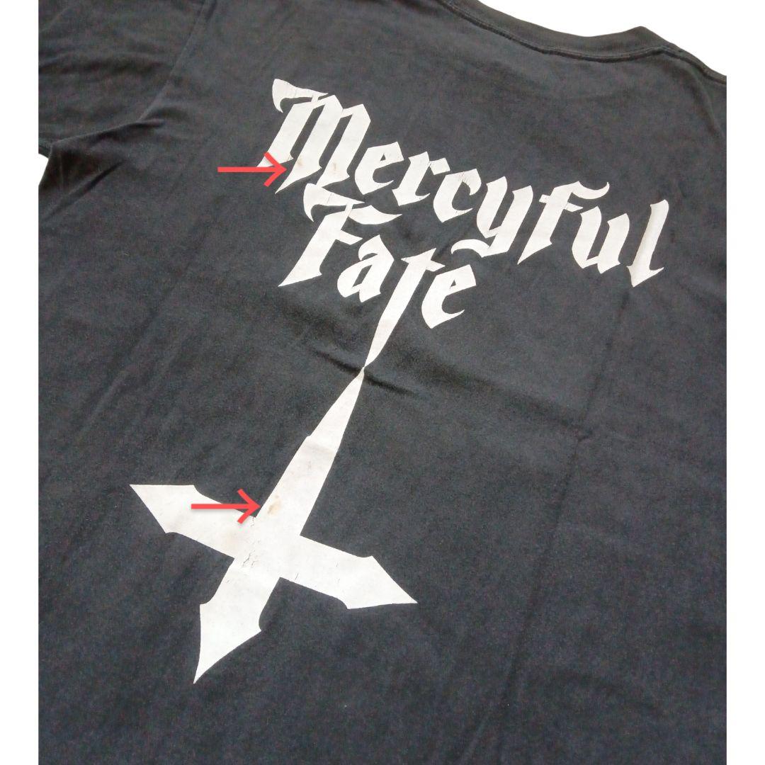 2000年代 Y2K マーシフルフェイト Tシャツ Lサイズ 黒