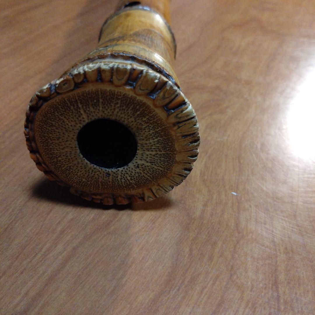 値下げ都山流一尺八寸管　一角銘