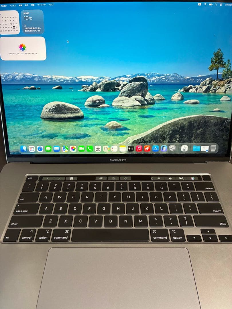MacBook Pro 2019 16インチ 64GB SSD 1TB i9