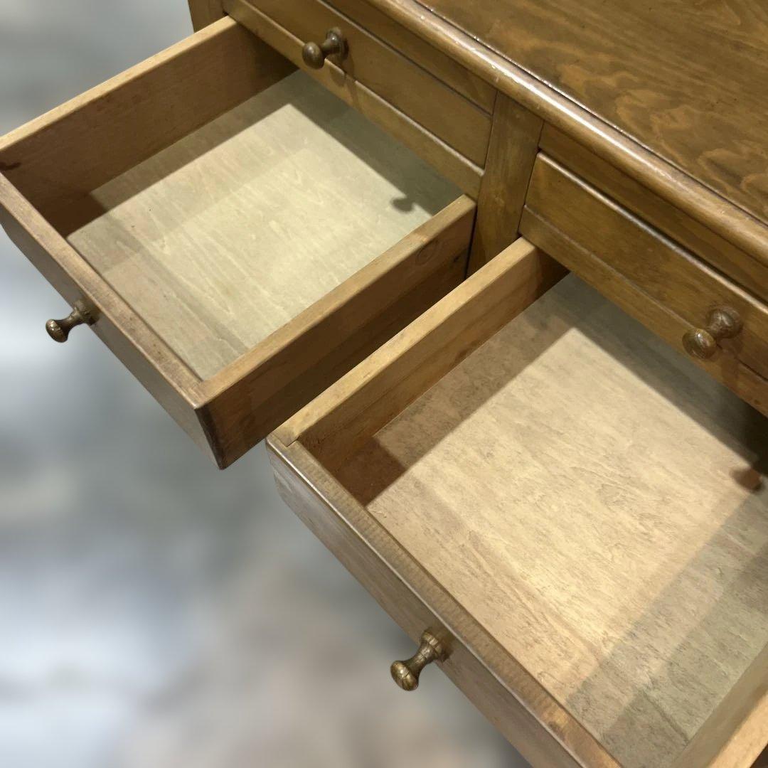 【アンファン】カントリー調カップボード◇訳あり◆