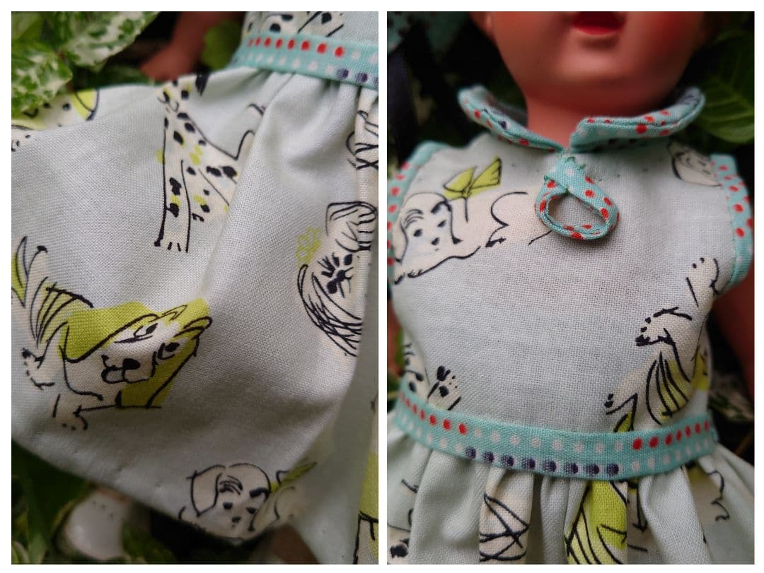 シルトクロート　シルトクレート　セルロイドドール　28cm オリジナル民族衣装付