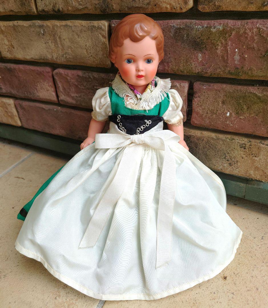 シルトクロート　シルトクレート　セルロイドドール　28cm オリジナル民族衣装付