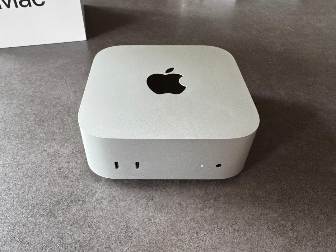 【美品】M4 Mac mini 24GB/512GB キーボード＆トラックパッド