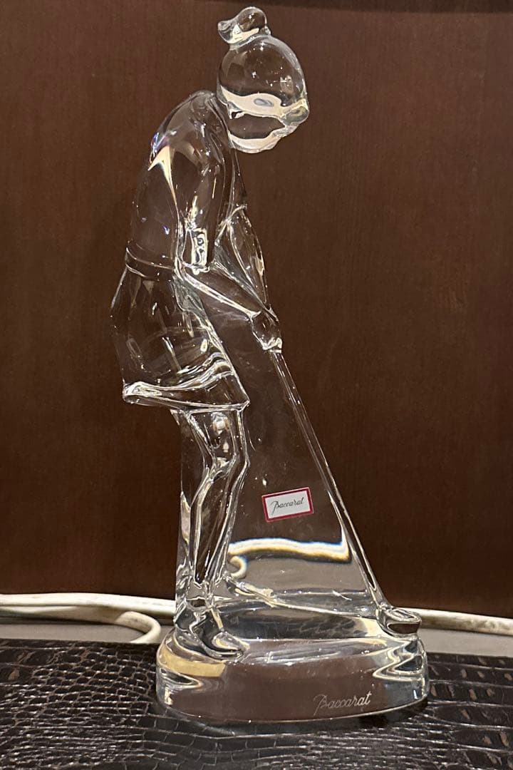 美品【baccarat】バカラ クリスタルフィギュア
