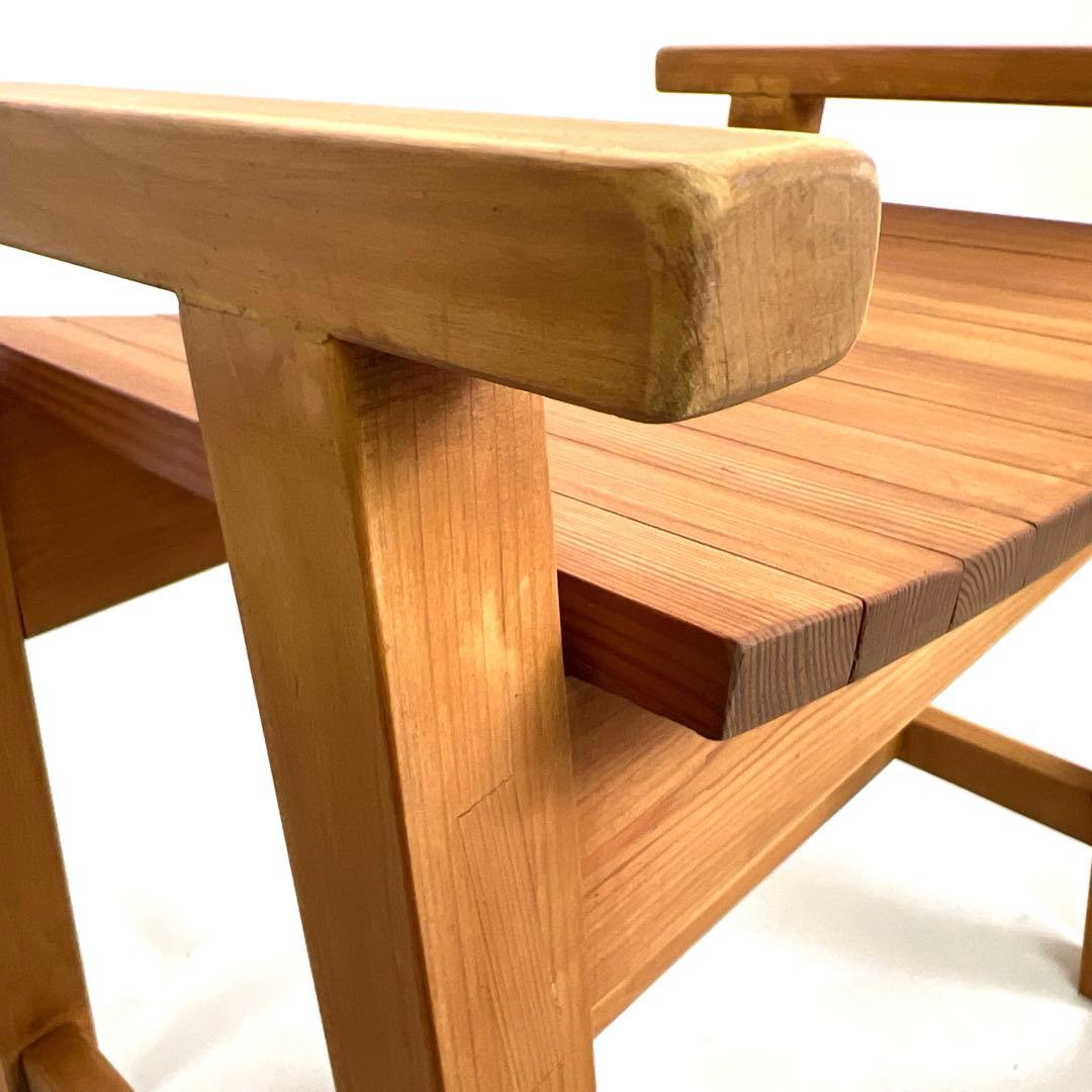 無垢材スツール・肘付きスツール