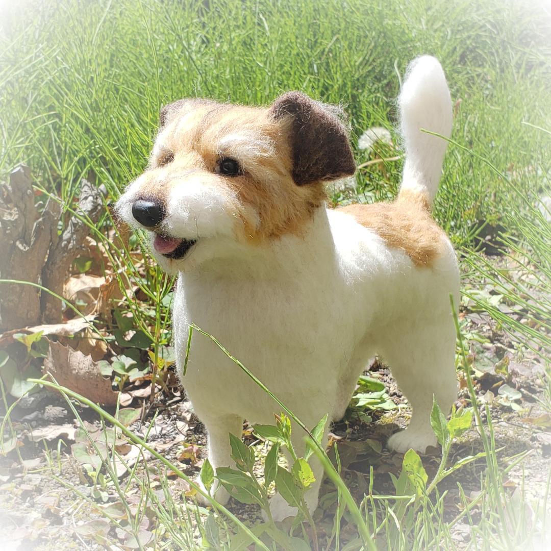 羊毛フェルト　オーダー　「リアルでかわいい」ワンちゃん（ネコちゃん）