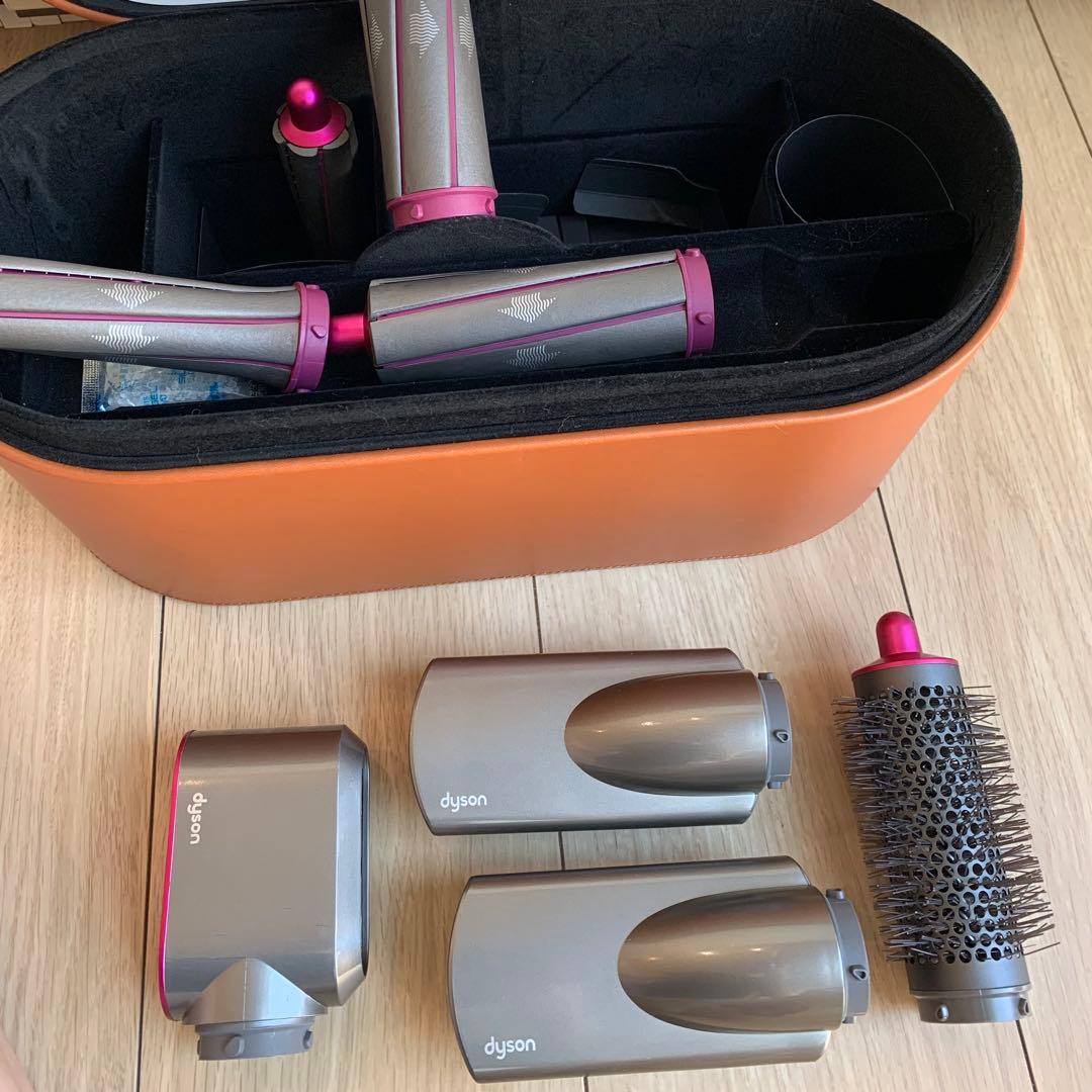 ダイソン ヘアドライヤ-付属品＆高級収納ケ-ス-本体なしDysonAirwrap
