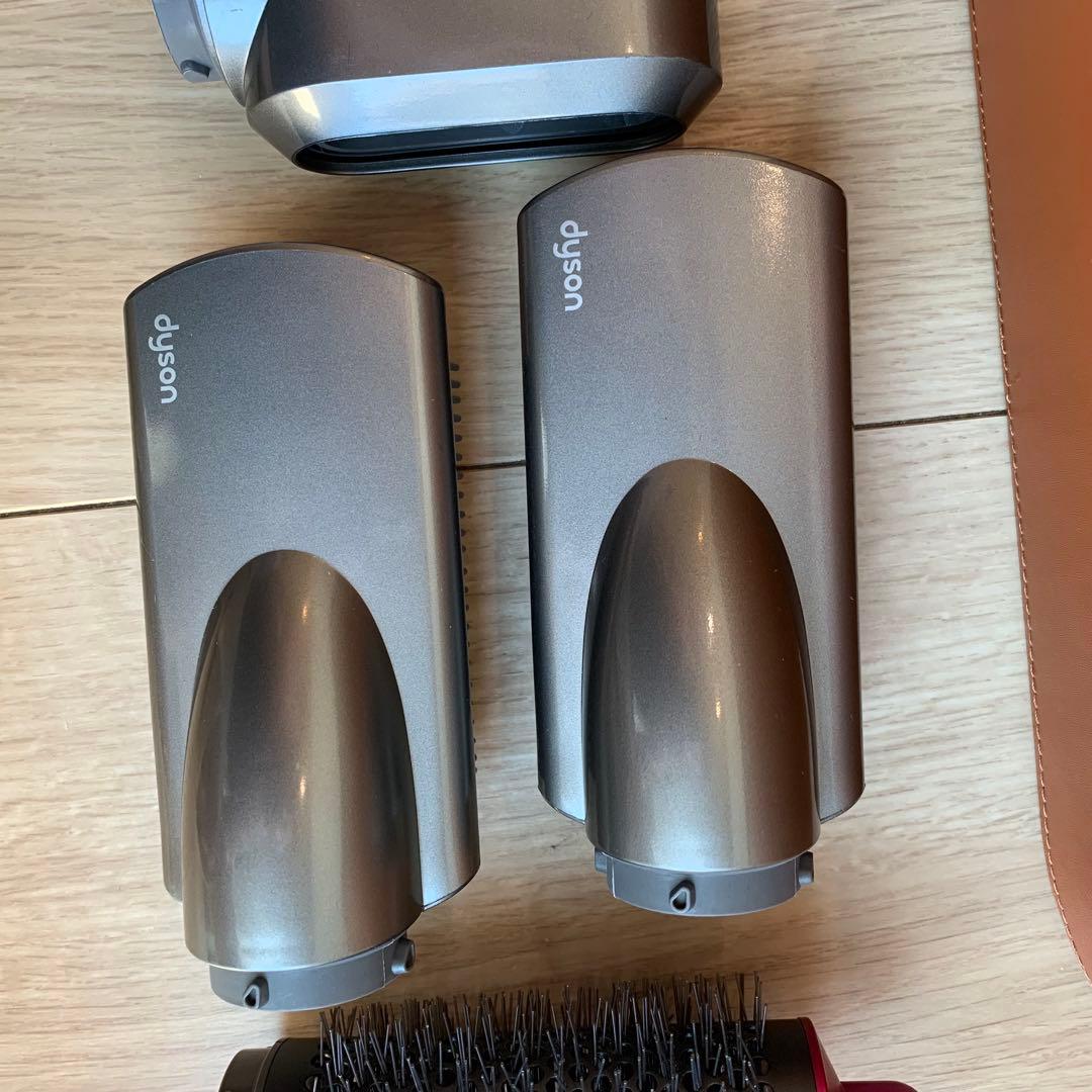 ダイソン ヘアドライヤ-付属品＆高級収納ケ-ス-本体なしDysonAirwrap