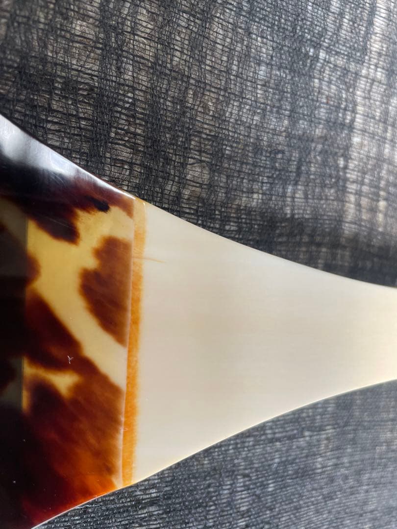 地唄津山撥　天然素材台　先甲