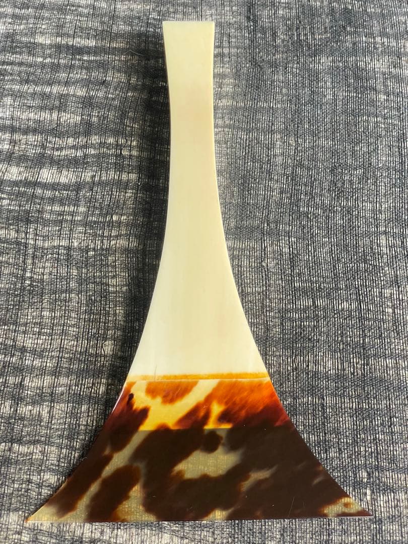 地唄津山撥　天然素材台　先甲