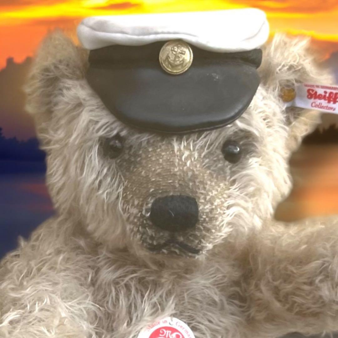 ゲール シュタイフ キャプテンキース テディベア 限定1500 グロウラー