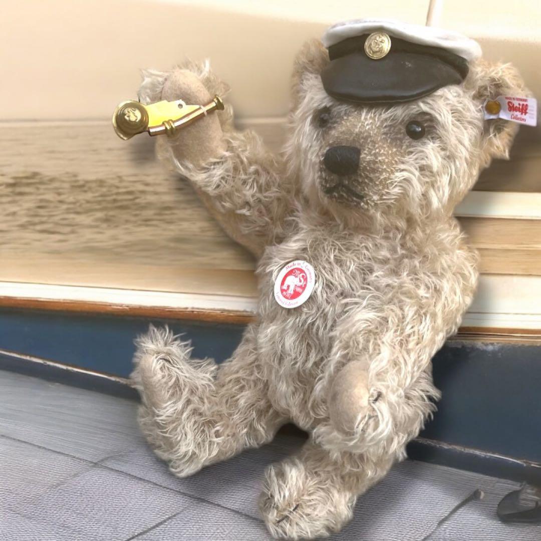 ゲール シュタイフ キャプテンキース テディベア 限定1500 グロウラー