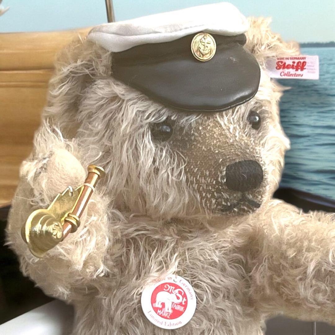 ゲール シュタイフ キャプテンキース テディベア 限定1500 グロウラー