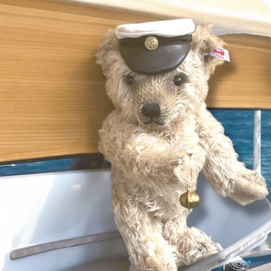 ゲール シュタイフ キャプテンキース テディベア 限定1500 グロウラー