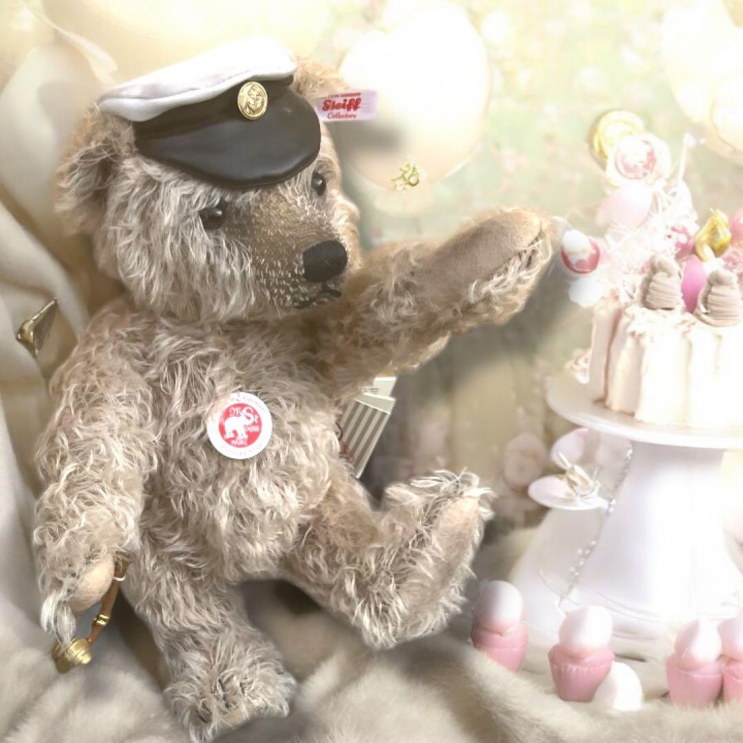 ゲール シュタイフ キャプテンキース テディベア 限定1500 グロウラー