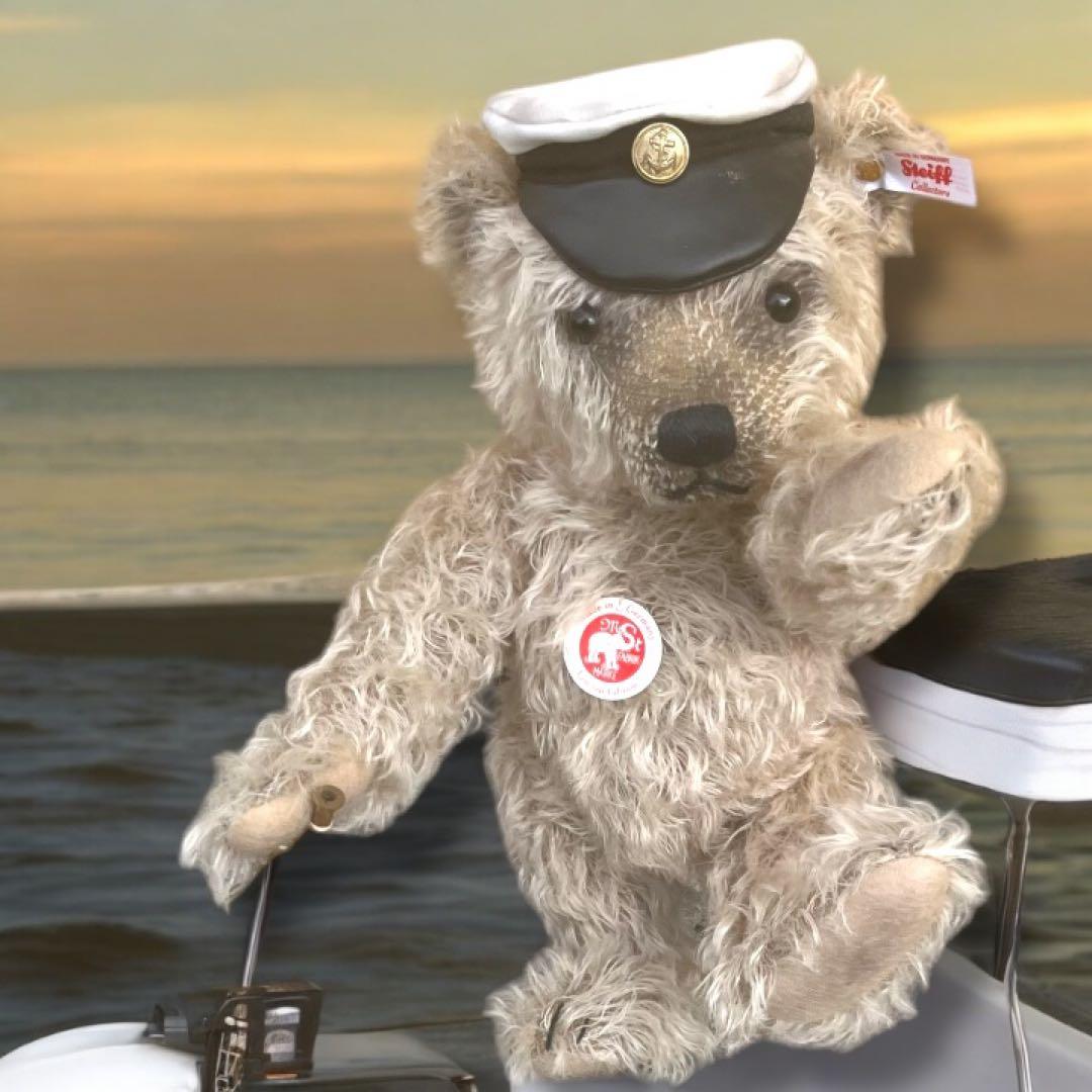 ゲール シュタイフ キャプテンキース テディベア 限定1500 グロウラー