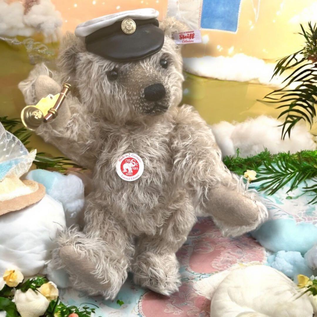 ゲール シュタイフ キャプテンキース テディベア 限定1500 グロウラー