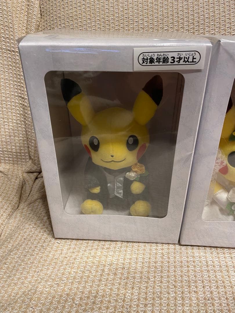 ピカチュウ オス・メスのすがた Pokémon Garden Wedding