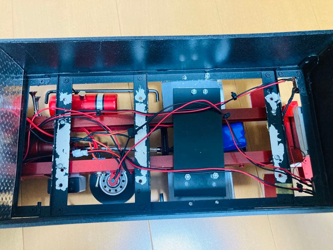 wpl 軽トラ改　ムネトラ製2トン　ジェネキャン　根太上げ仕様