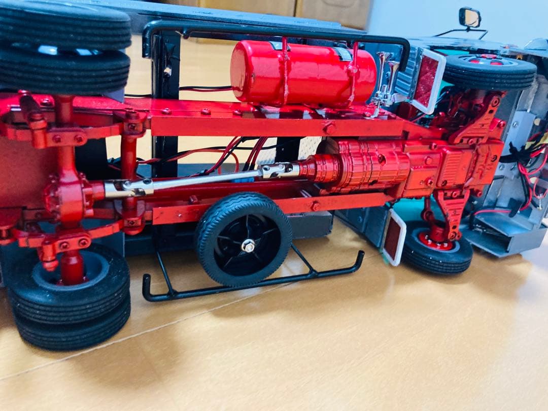 wpl 軽トラ改　ムネトラ製2トン　ジェネキャン　根太上げ仕様