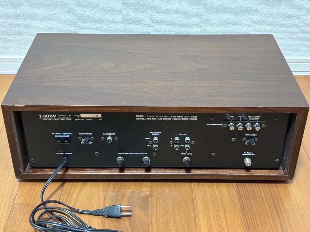 『美品』LUXMAN T-300V FM/AMチューナー