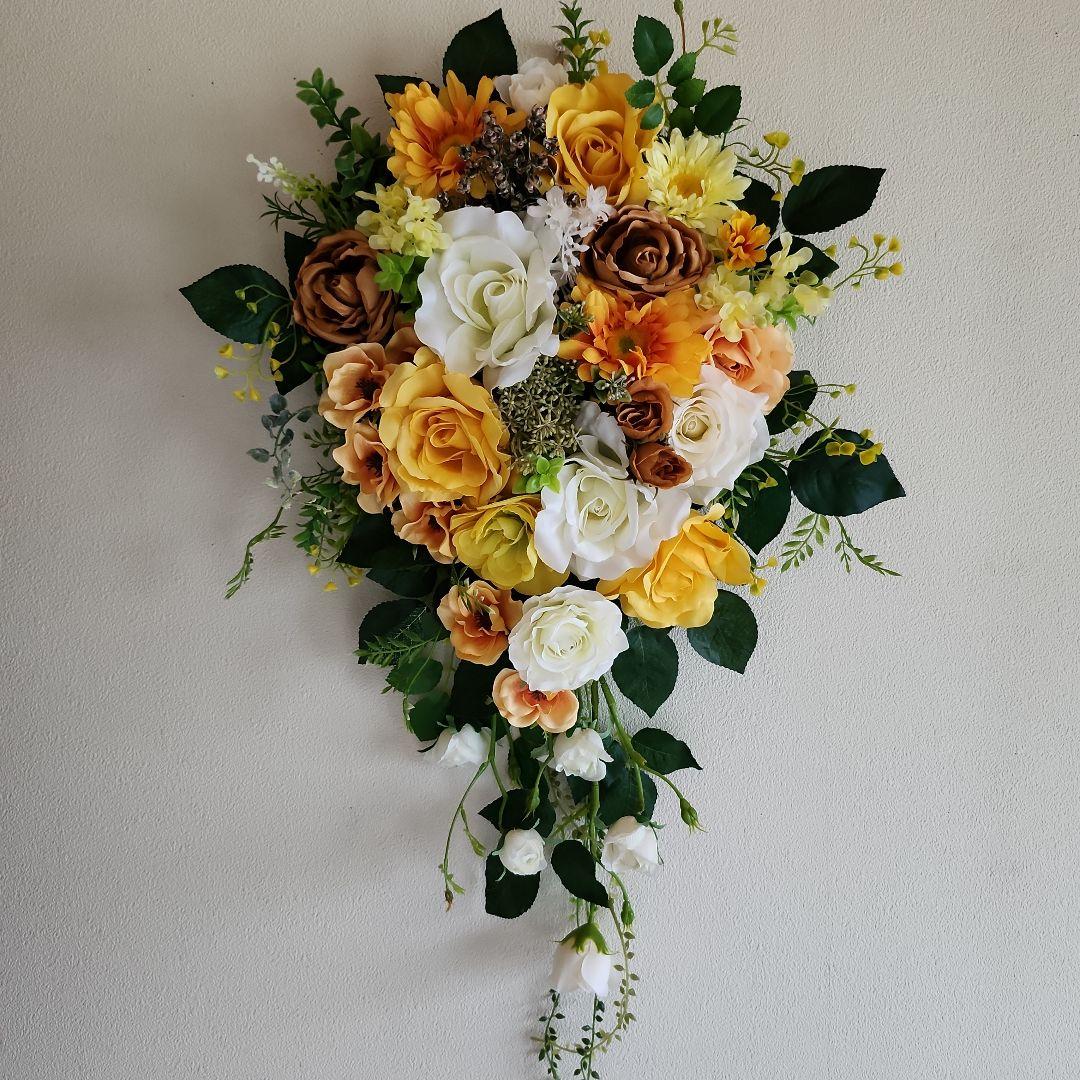 ⭐️カサブランカ⭐️様如何でしょうか。スワッグ風超特大サイズ125×45)