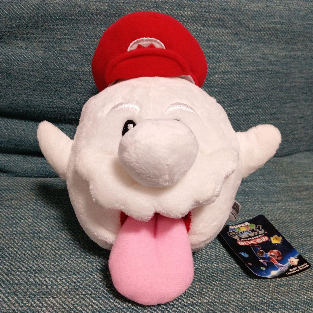 任天堂 スーパーマリオギャラクシー オバケマリオ S ぬいぐるみ タグ付き