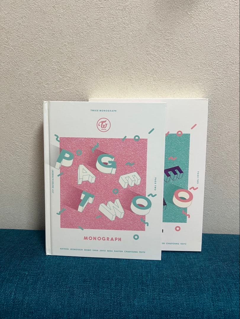 アイドル TWICE PAGE TWO MONOGRAPH
