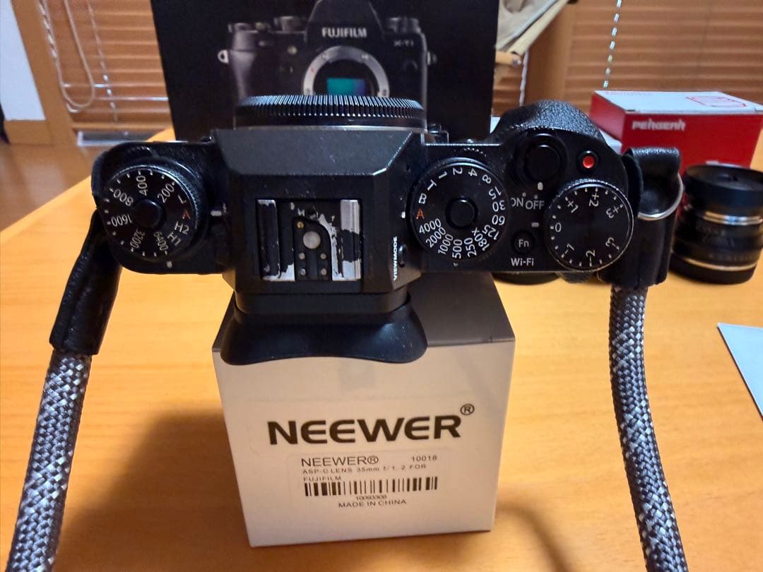 10/5まで　シャッター回数459枚　富士フイルム　X-T1 レンズ4個付き